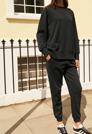 Next, Sweatshirt - mottled black