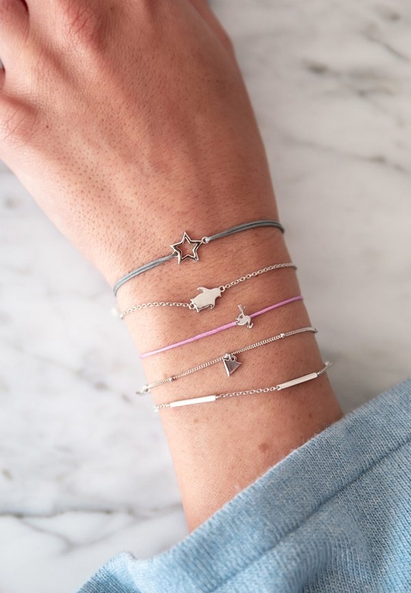 PINGUIN - Armband - silberfarben