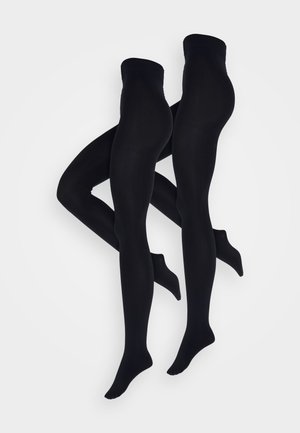 ONLKENJA TIGHT 2 PACK  - Strømpebukser - black