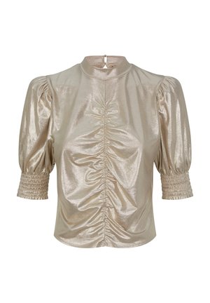 Blouse - gold-coloured
