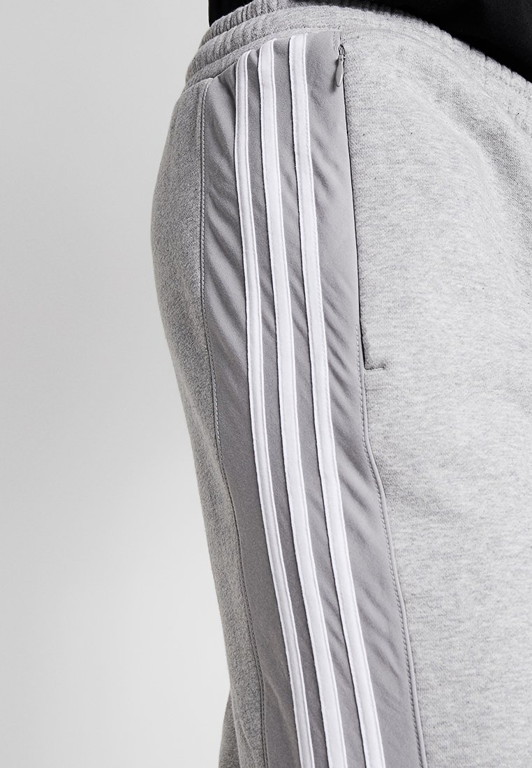 grey adidas trackies