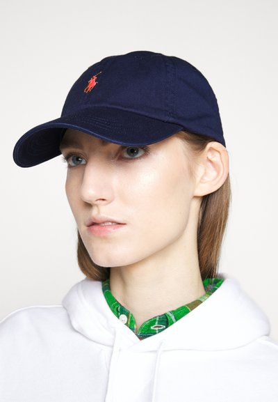 Polo Ralph Lauren COTTON CHINO BALL CAP - Boné - navy/neon