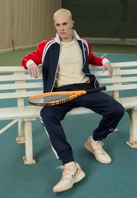 Sergio Tacchini GHIBLI TRACKTOP - Μπουφάν προπόνησης - maritime blue/adrenaline rush/white