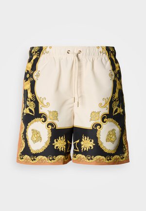 SWIM MYTHIC BAROCCO PRINT - Badeshorts - black/ivory/autumn spice