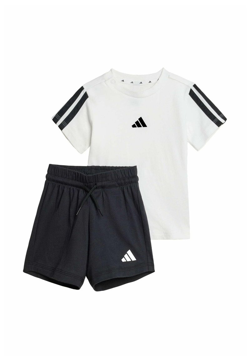adidas Sportswear - ESSENTIALS SET - Pantaloni sportivi - white black, Ingrandire