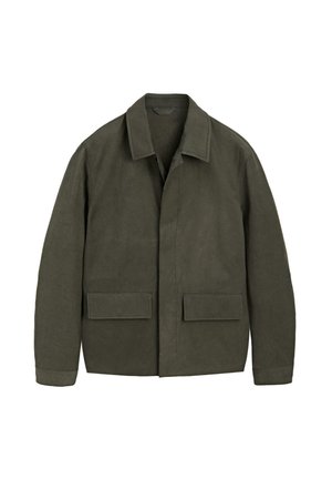 Massimo Dutti MALTINTO FINISH  - Summer jacket - light green
