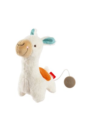 SIGIKID MINI SPIELUHR LAMA - Music box - weiß