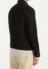 Bershka Jeansjacka - black