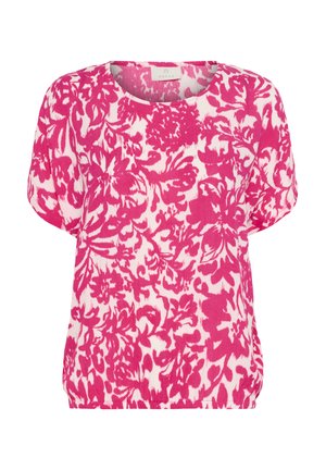 Kaffe, KALOKIA - Blouse - beetroot purple chalk flower