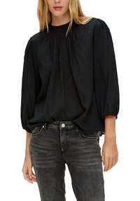 QS Blouse - schwarz