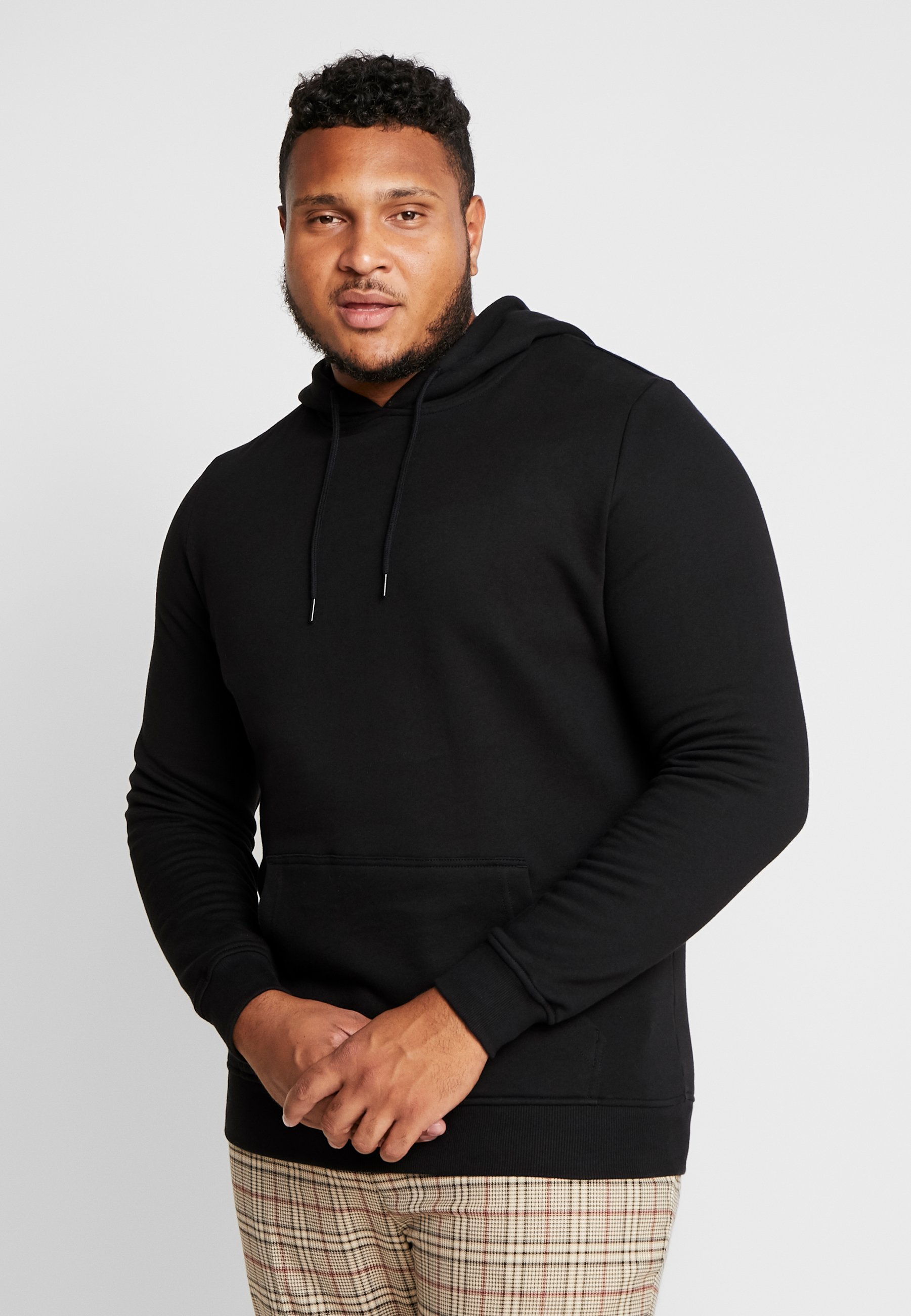 Urban Classics Herren Sweatshirt Mit Mock Neck – Oversize Aus Brushed Fleece