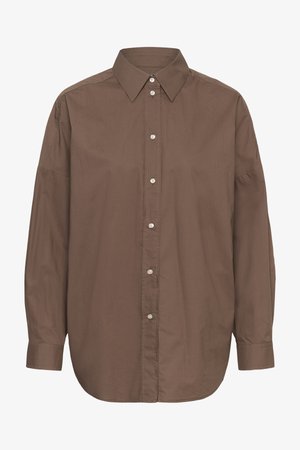 InWear, HAZEIW SHIRT - Blusa - coffee quartz