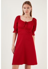 LELA - REGULAR FIT - Jurk - red Miniatuurafbeelding 1