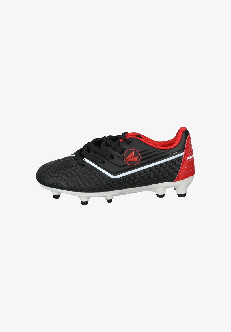 JAKO TRICAL - Firm-ground football boots - jet black fiery red