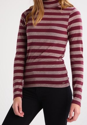 Långärmad tröja - bordeaux