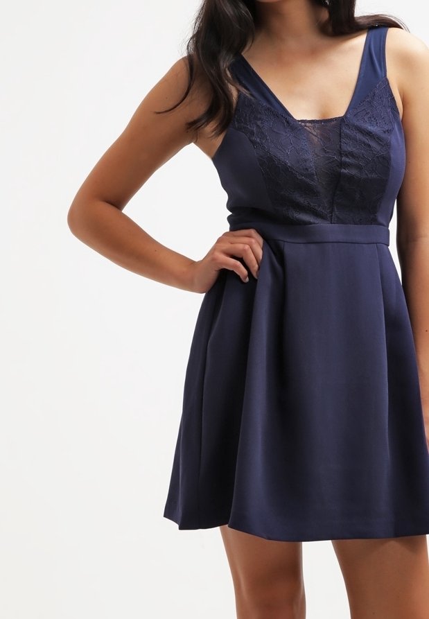 bcbgeneration blue dress BCBGeneration: Madelyn Dress, Navy