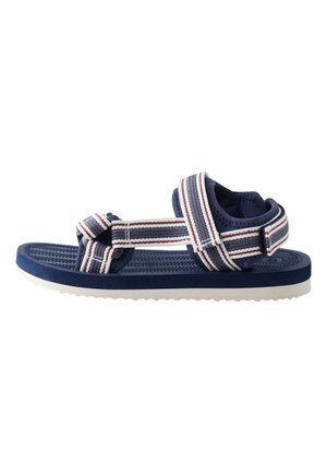 Next, REGULAR FIT - TOUCH FASTENING TREKKER - Sandaler - navy stripe