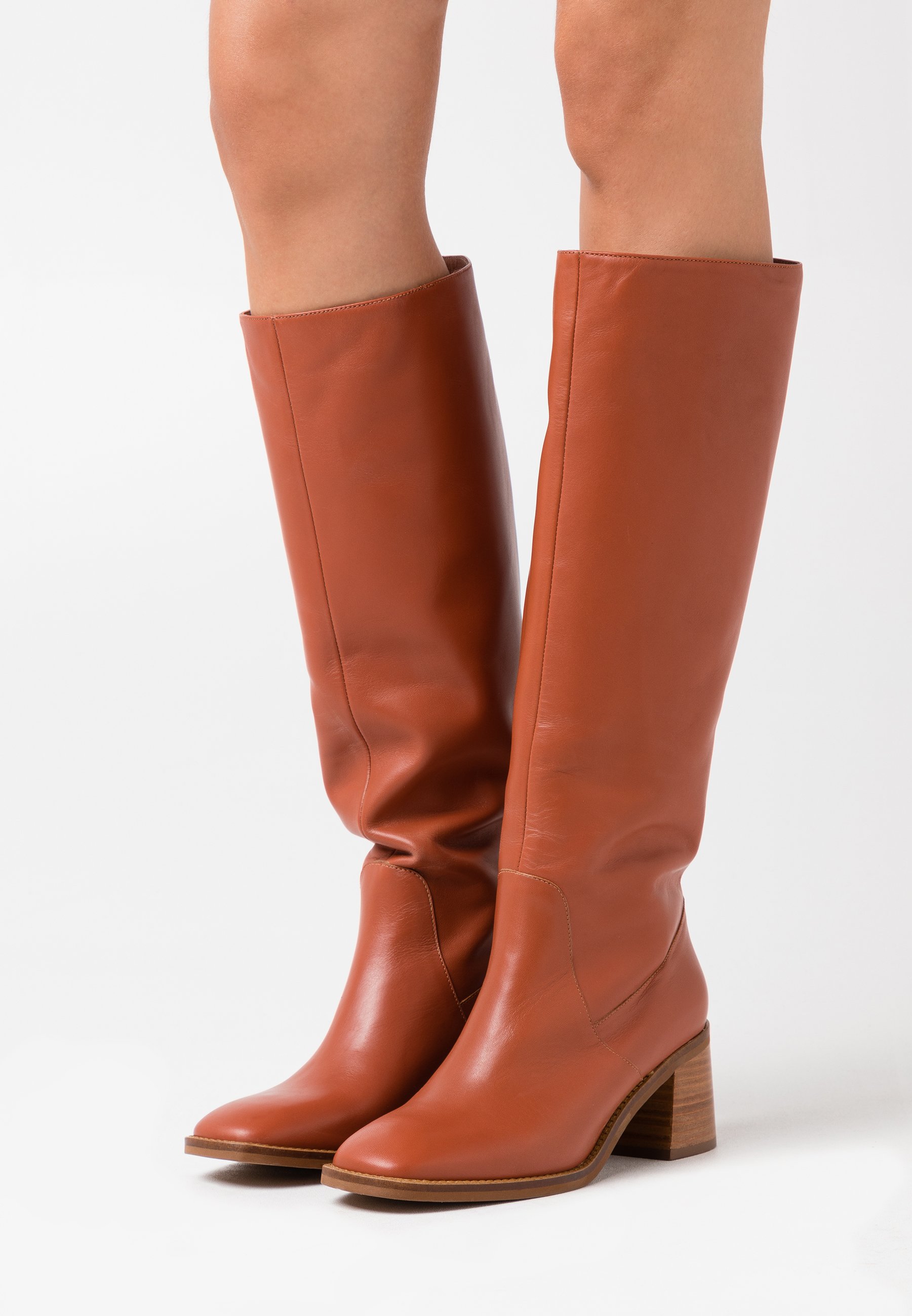 bottes jonak cognac