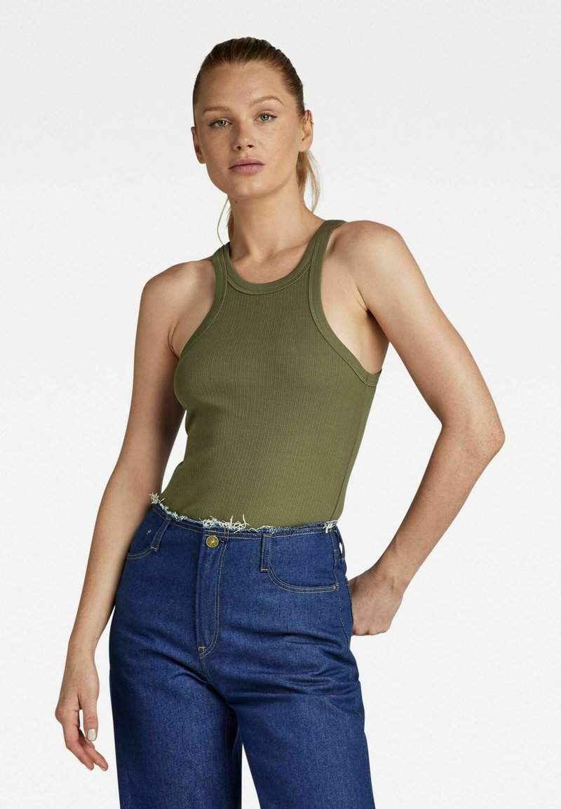 G-STAR AOP Maxi Tank Top Kleid Robes Femme