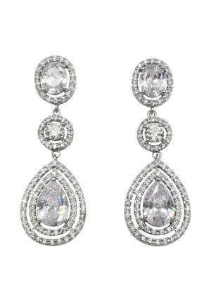 HEBE JEWELS HOCHZEIT & PARTY - Orecchini - silberfarben/weiß