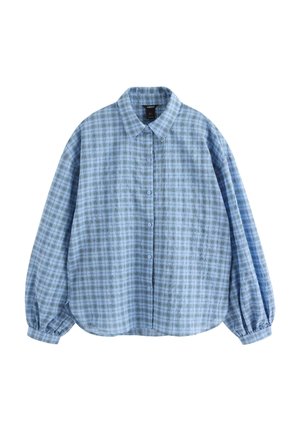 Lindex, LINDEX CHECKED BLOUSE LINDEX - Paitapusero - blue