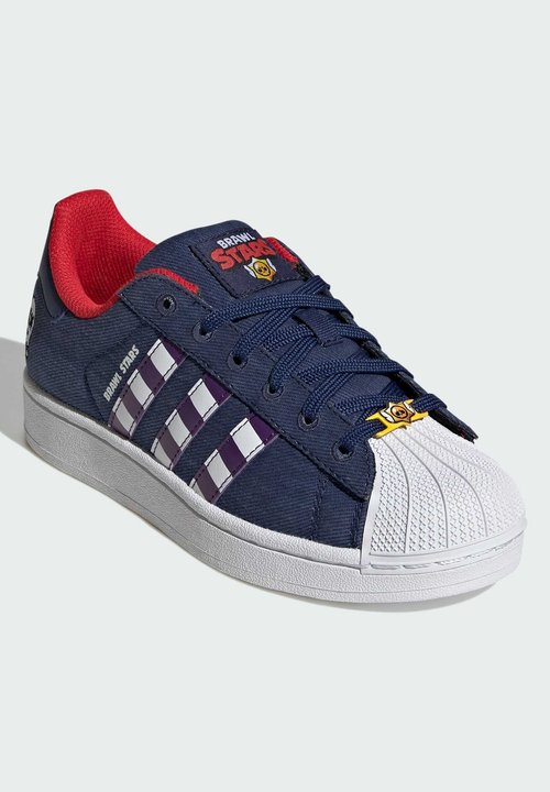 adidas BRAWL STARS SUPERSTAR II - Trainers - dark blue violet cloud white — photo 2
