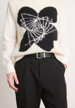 LOGO BELT UNISEX - Cinturón - black