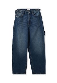 Terranova CARPENTER BALLOON - Jeans baggy - blu denim scuro