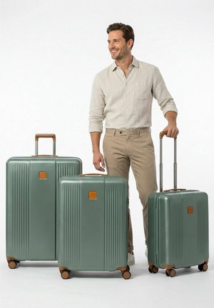 Bric's, FERRARA 4 ROLLEN KOFFERSET 3-TEILIG MIT DEHNFALTE 3 PACK UNISEX - Kofferset - green
