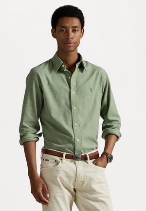 CUSTOM FIT PERFORMANCE TWILL SHIRT - Chemise - greenery heather
