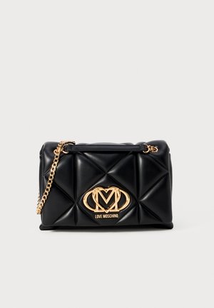 EMBOSSED - Borsa a mano - black