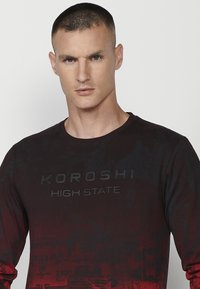 Koroshi Top s dlhým rukávom - rojo   red