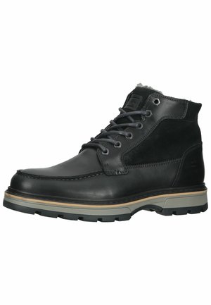 Bottines à lacets - black