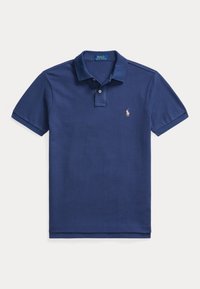 SLIM FIT MESH POLO SHIRT - Polosärk - rustic navy