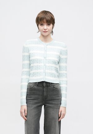 ONLKATIA CABLE BUTTON CARDIGAN - Neuletakki - cashmere blue