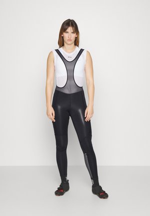 W'S THERMAL CARGO BIB - Leggings - uranium black
