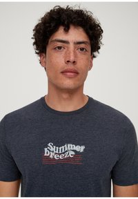 s.Oliver T-Shirt print - navy