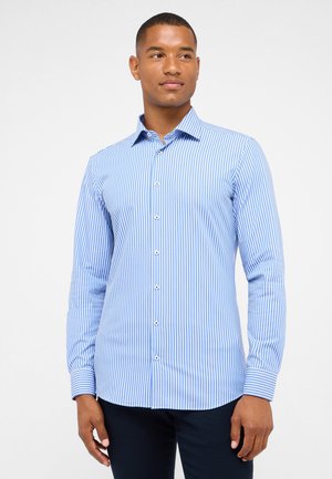 Eterna PERFORMANCE SLIM FIT - Businesshemd - mittelblau