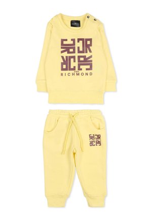 COMPLETI SPORTIVI LUNGHI SET - Trainingspak - yellow