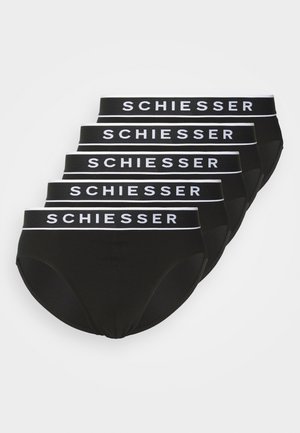Schiesser 95/5 COTTON - 5ER PACK RIO - Slip - schwarz