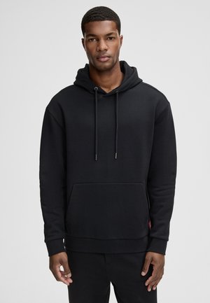 Felpa con cappuccio - schwarz