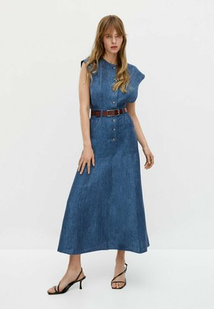 Vestito di jeans - dark blue