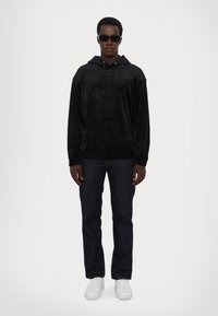 Armani Exchange Felpa con cappuccio - black