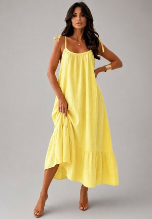 Kebello, ROBE - Robe de jour - jaune