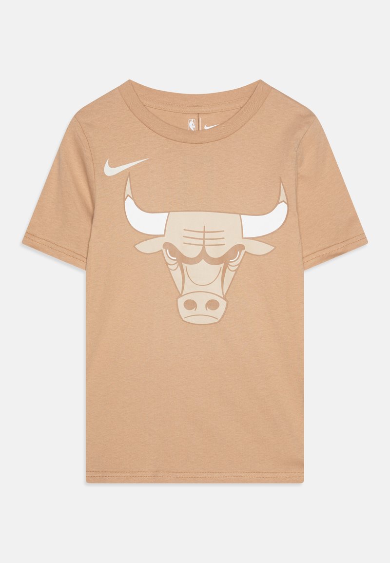 Nike Performance - NBA CHICAGO BULLS CITY EDITION ESSENTIAL LOGO TEE UNISEX - Klubu apģ�ērbs - hemp, Palielināt