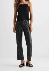 Mango Kids STREET - Kalhoty - black