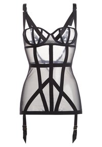 KAROLINA BASQUE  - Korsetas - black