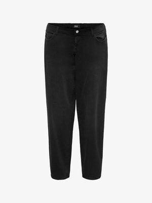 ONLY MATERNITY, OLMLUMA ELASTIC - Tapered fit jeans - washed black