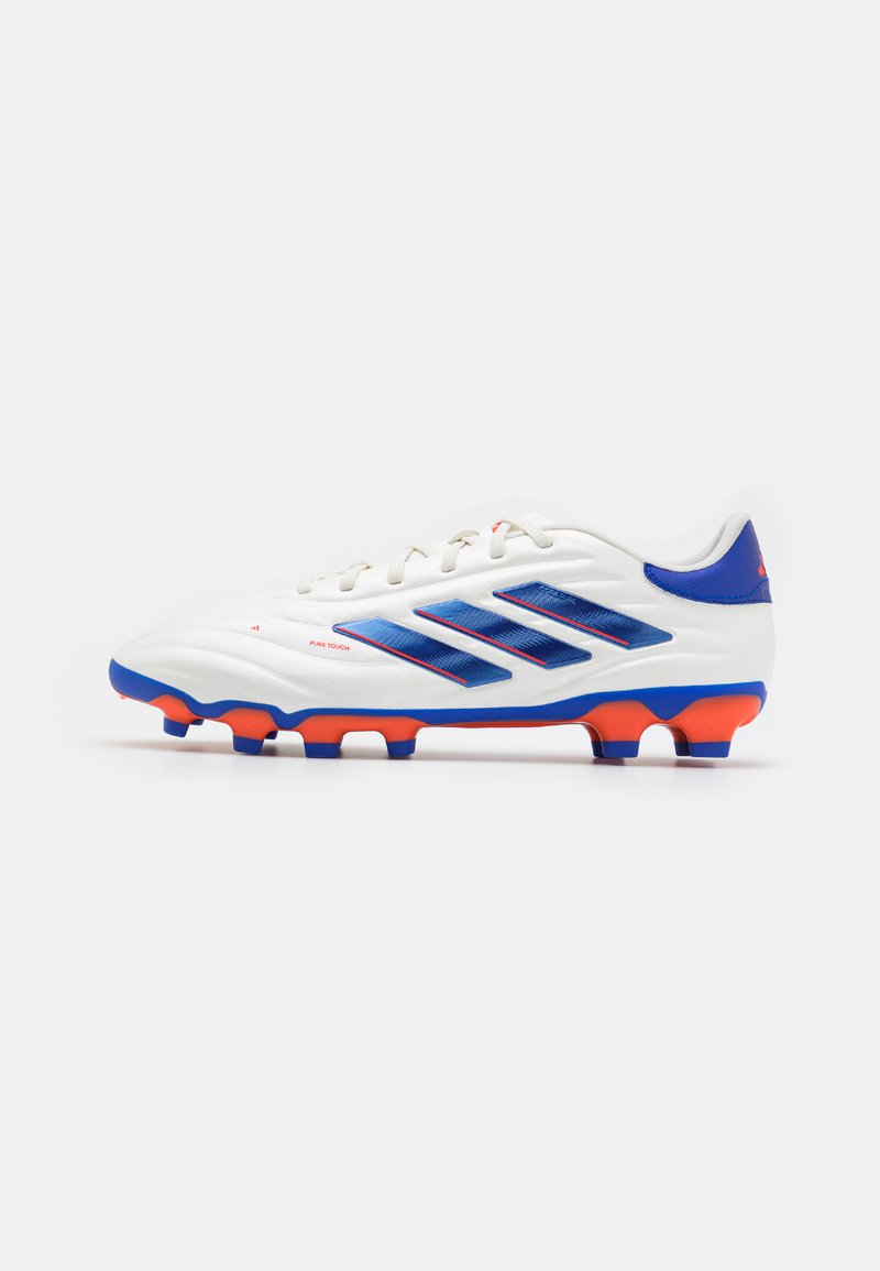 adidas Performance COPA PURE 2.0 PRO MULTI-GROUND - Scarpe da calcio per terreni duri - footwear white/lucid blue/solar red