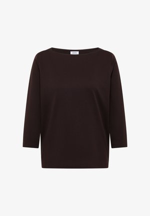 Cecil, BASIC SHIRT WITH BOAT NECK - Langarmshirt - truffle brown